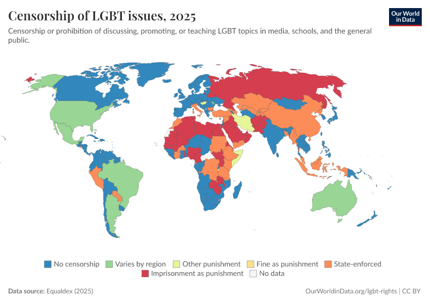 A thumbnail of the "Censorship of LGBT issues" chart